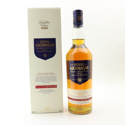 Royal Lochnagar Distillers Edition, Muscat Cask, 2012, 40% whisky bottle