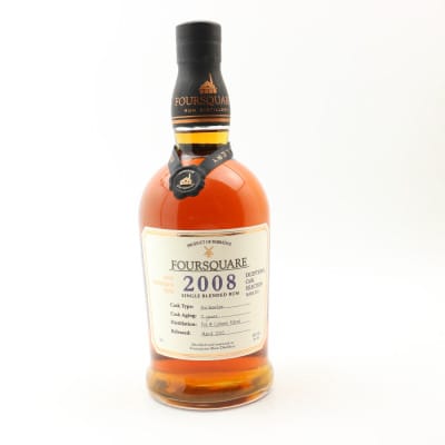 Foursquare 2008 12 Year Old Single Blended Rum Exceptional Cask Selection Mark XIII