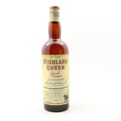 Highland Queen Grand Liqueur Circa 1950’s