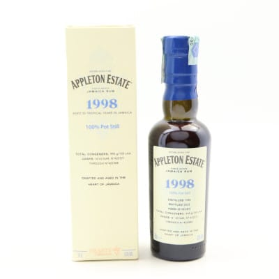 Appleton 1998 25 Year Old Hearts Collection Mini 10cl
