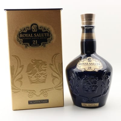 Chivas Royal Salute 21 Year Old Sapphire Flagon