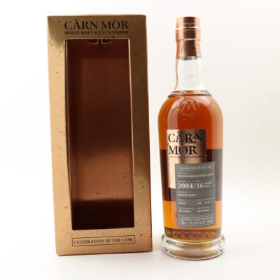 Bunnahabhain Celebration of the Cask #16 Year Old, Sherry Cask, Cask #3713, 2004, Càrn Mòr, 55.5% whisky bottle