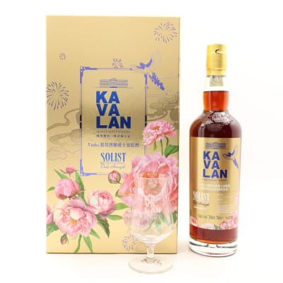 Kavalan Solist Vinho Barrique Limited Edition Gift Set With Glass