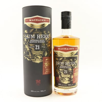 MacNair's 21 Year Old 'Lum Reek' Peated Blended Malt Scotch Whisky