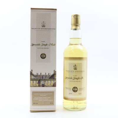 Speyside Single Malt 10 Year Old Palace Of Holyroodhouse