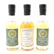 Knockdhu 11 Macduff 13 Glenallachieglenlivet 10 Cadenheads 3 X 20cl