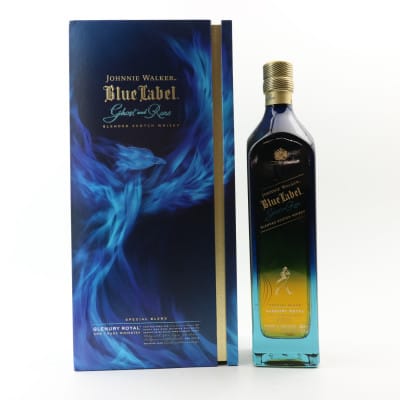 Johnnie Walker Blue Label Ghost & Rare Glenury Royal