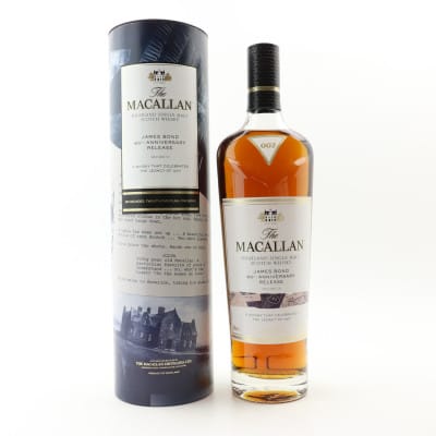 Macallan James Bond 60th Anniversary Release Decade VI