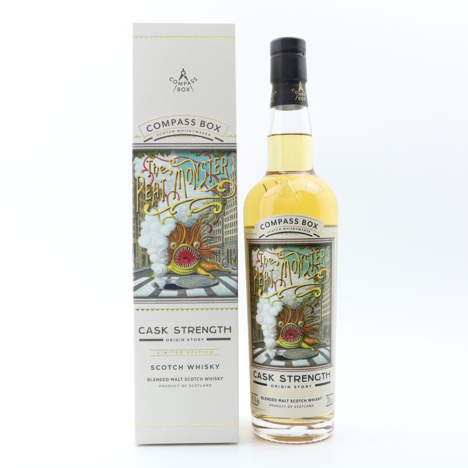 Compass Box Peat Monster Cask Strength Origin Story The 144th Auction