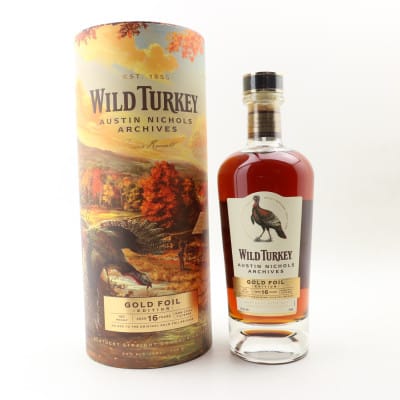Wild Turkey 16 Year Old Austin Nichols Archives Gold Foil Edition 75cl