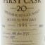 Benrinnes 1995 20 Year Old First Cask