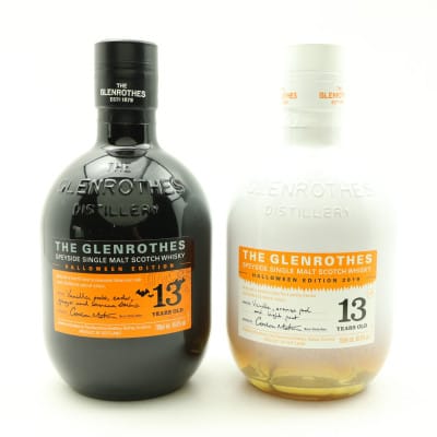 Glenrothes 13 Year Old Halloween Edition 2018 & 2019 Release 2 x 70cl