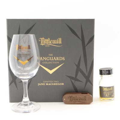 Littlemill 47 Year Old The Vanguards Collection Mini 5cl with Glass