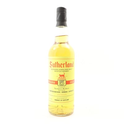 Sutherland 5 Year Old Blended Malt Thompson Bros 2024 Edition