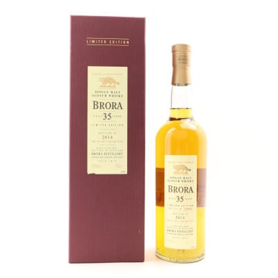 Brora 35 Year Old, 2014, 48.6% whisky bottle