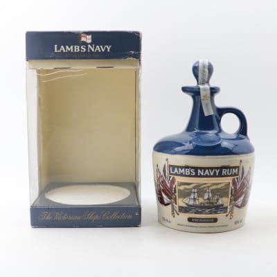 Lambs Navy Rum HMS Warrior Decanter 75cl