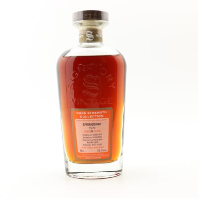 Springbank 1970 36 Year Old Signatory