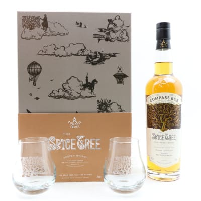 Compass Box Spice Tree & Glasses Set