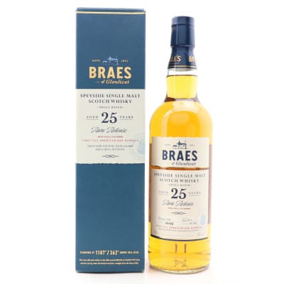 Braes Of Glenlivet 1994 25 Year Old Rare Release