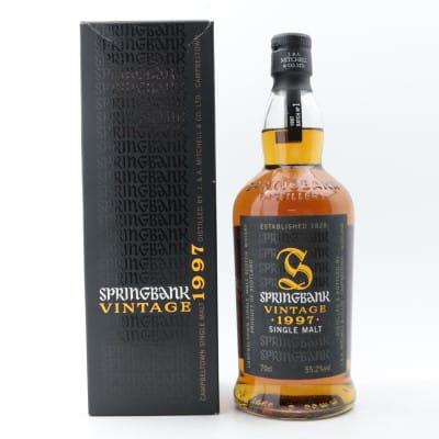 Springbank 1997 Vintage Batch #1