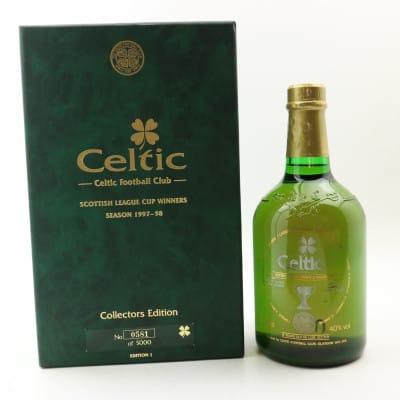 Celtic Football Club Scottish League Cup Winners 1997-98 12 Year Old