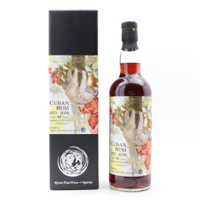 Cuban Rum 1973 49 Year Old Kyoto Fine Wines & Spirits