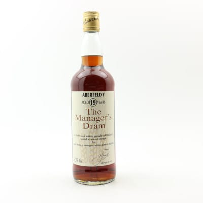 Aberfeldy 19 Year Old The Manager’s Dram 75cl