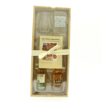 Malt Whisky Appreciation Gift Set With Speyburn 10 Year Old & Jura 10 Year Old Minis 2 x 5cl