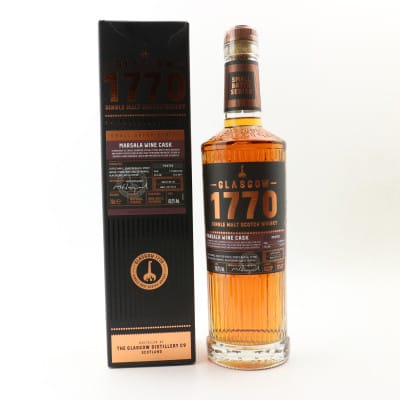Glasgow 1770 Small Batch No. Series Marsala Wine Cask #7 Year Old, Marsala Wine Cask, Batch No. 01, 2024, 60.2%
