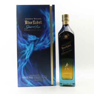 Johnnie Walker Blue Label Ghost & Rare Glenury Royal