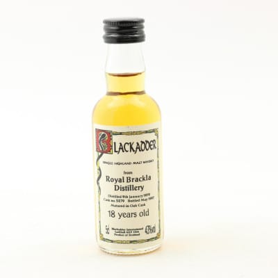 Royal Brackla 1979 18 Year Old Blackadder Mini 5cl