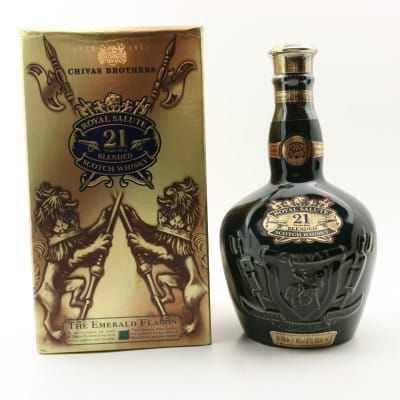 Chivas Royal Salute 21 Year Old Emerald Flagon