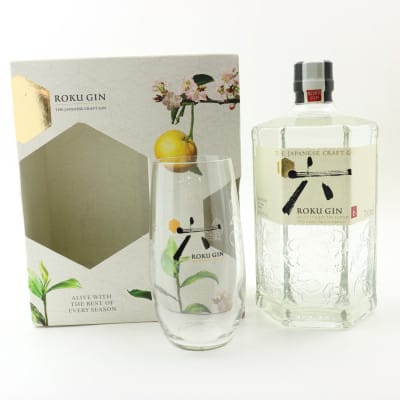 Roku Gin & Glass Set