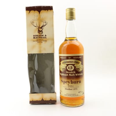 Speyburn 1971 13 Year Old Connoisseurs Choice 75cl