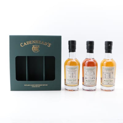 Cadenhead’s Whisky Shop Selection 3 x 20cl