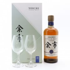 Nikka Ichi 10 Gift Set With Glasses