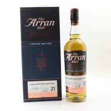 ARRAN 1997 21 YEAR OLD SINGLE CASK 1083 DISTILLERY EXCLUSIVE