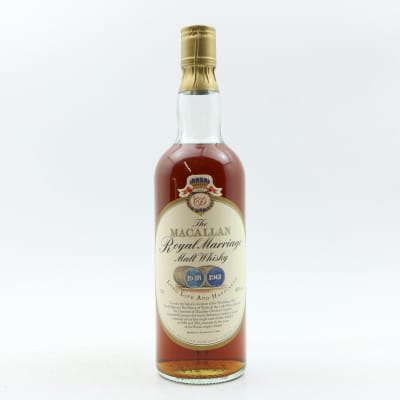 Macallan Royal Marriage 1948 and 1961 75cl