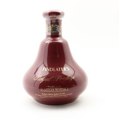 Findlater’s Royal Prestige Ceramic Decanter 18 year old