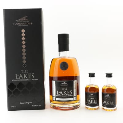 The Lakes Distillery Founders’ Club Ninth Release With 2 x Matching Minis