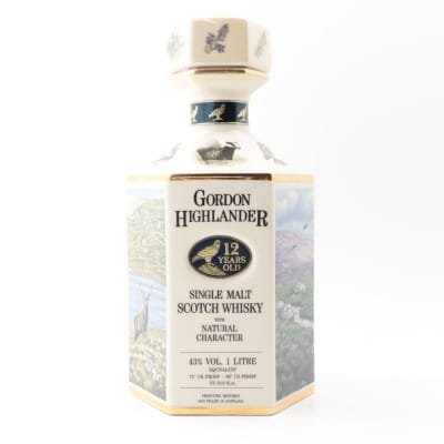 Gordon Highlander 12 Year Old Highlander Wildlife Decanter 1L