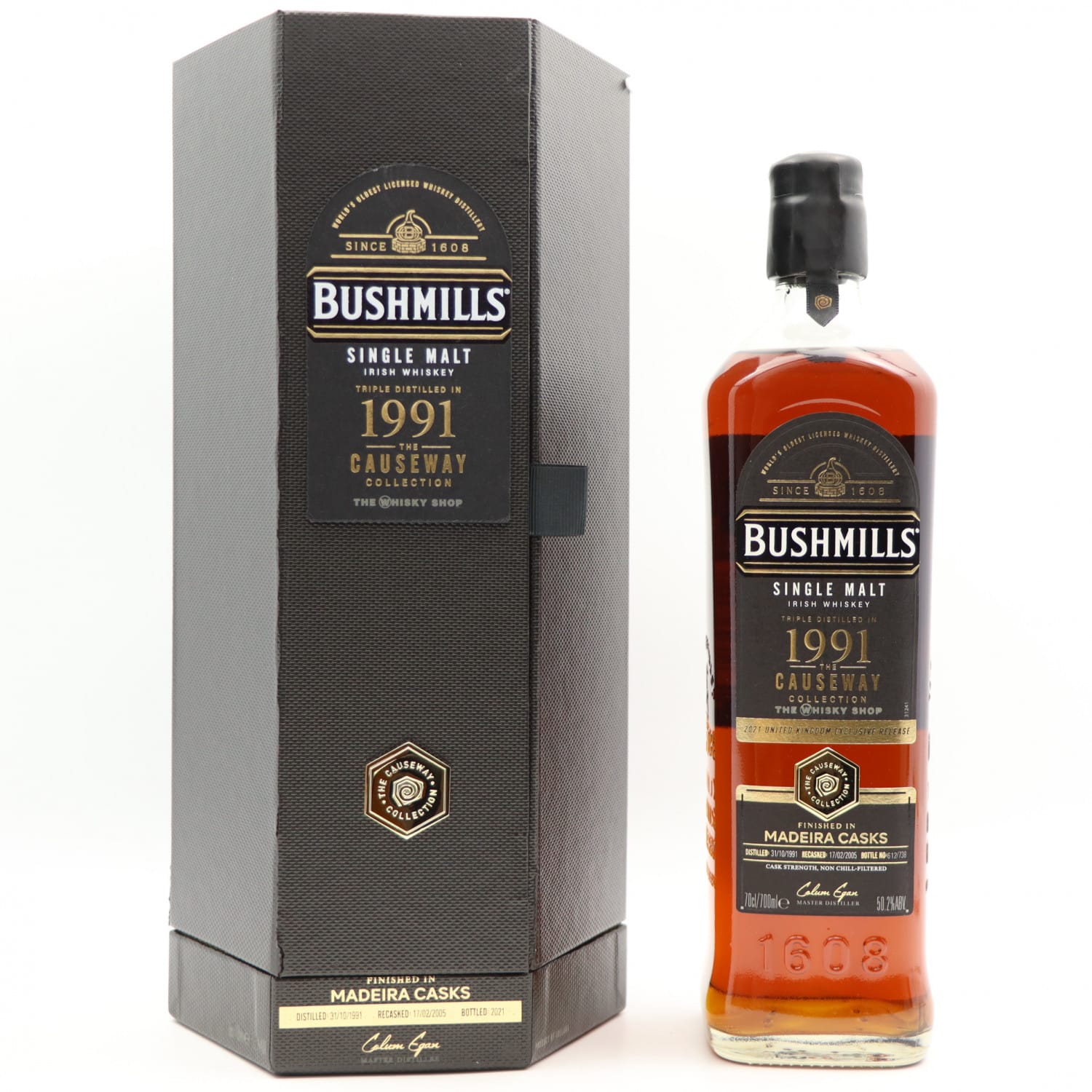 Bushmills 1991 Causeway Collection Madeira Finish For The Whisky Shop