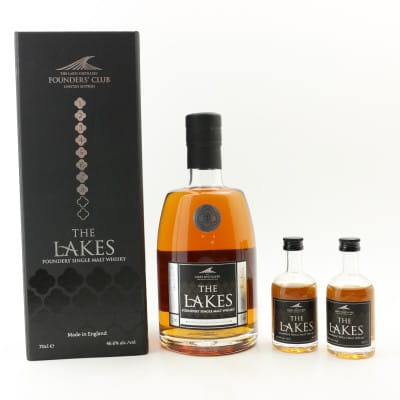 The Lakes Distillery Founders’ Club Eighth Release With 2 x Matching Minis