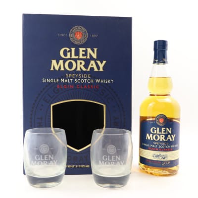 Glen Moray Elgin Classic, Bourbon Cask, 40% whisky bottle