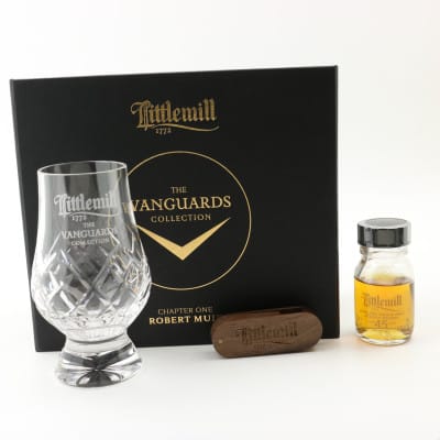 Littlemill 45 Year Old The Vanguards Collection Mini 2.5cl with Glass