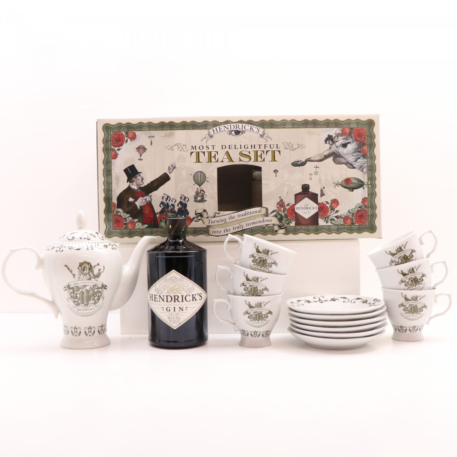 Hendrick's Gin Tea Set The 123rd Auction Scotch Whisky Auctions