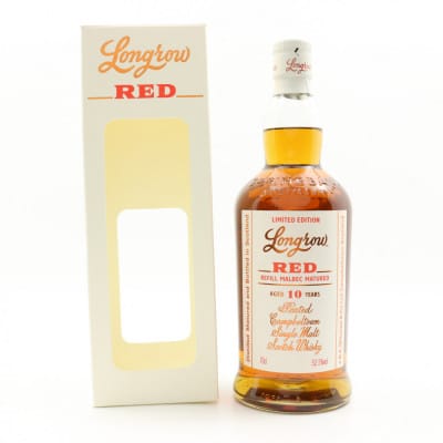 Longrow 10 Year Old Red Refill Malbec Cask