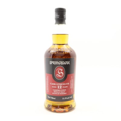 Springbank 12 Year Old Cask Strength 2025 Release