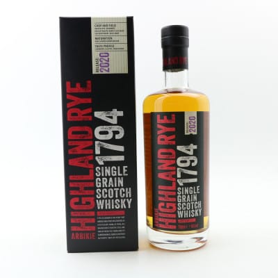 Arbikie Highland Rye 2020 Release
