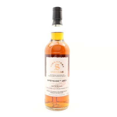 Speyside (M) 2011 13 Year Old Signatory 100º Proof Edition #27
